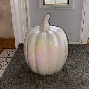 Iridescent Pearl Pumpkin